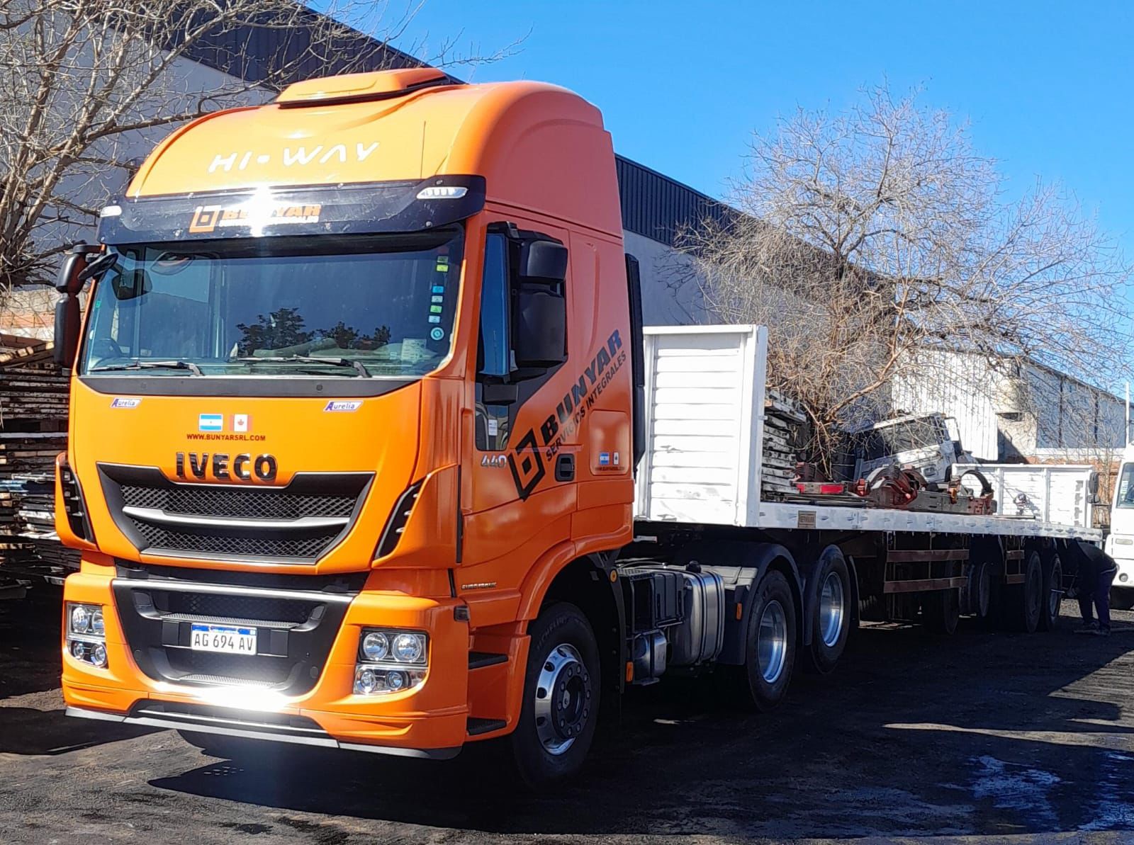 Bunyar SRL - Logística y Transporte. Contratar ahora